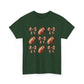 Football & Bows Tee — Cute Game Day Shirt for Fans & Moms