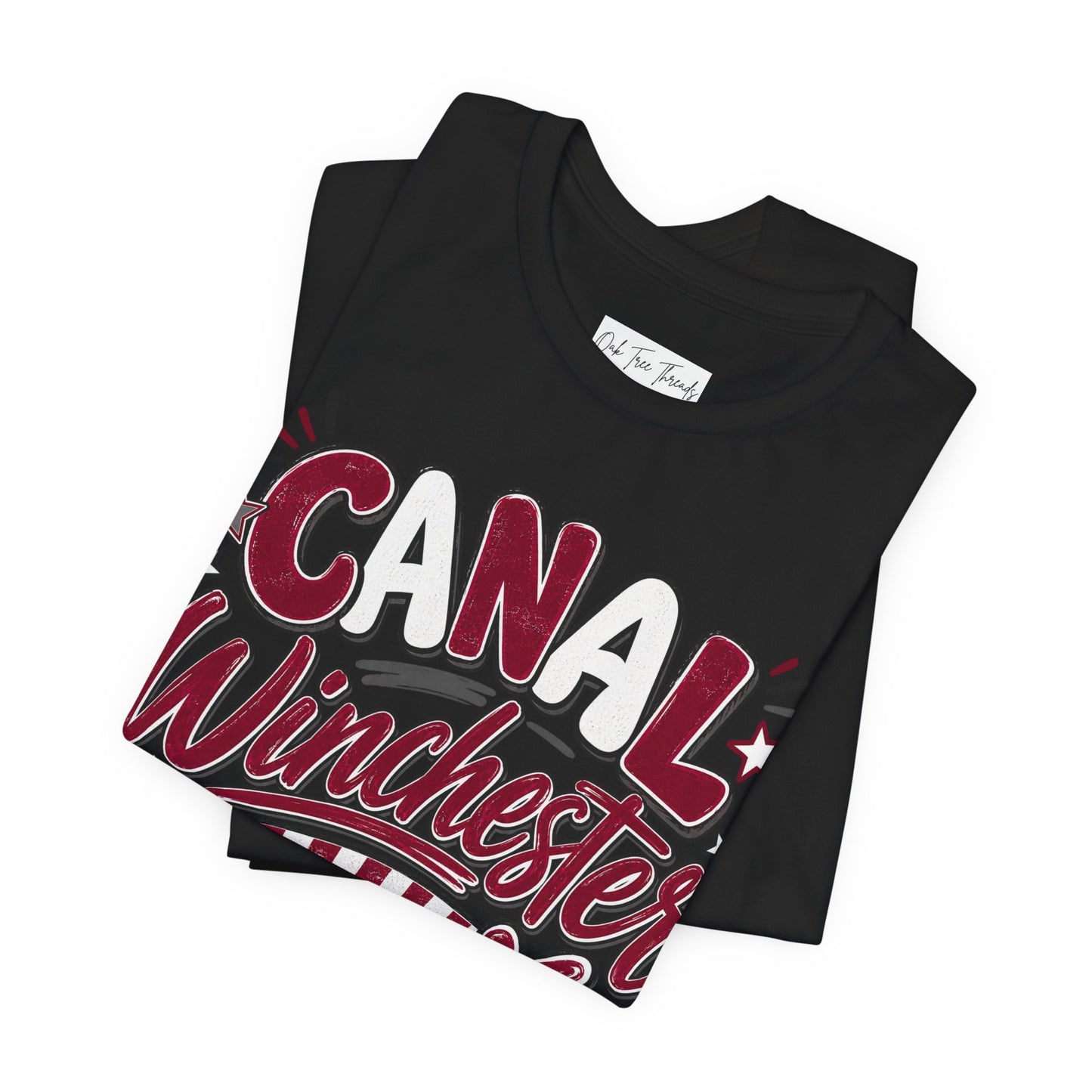 Canal Winchester Graphic Tee — Retro Town Pride CW T‑Shirt