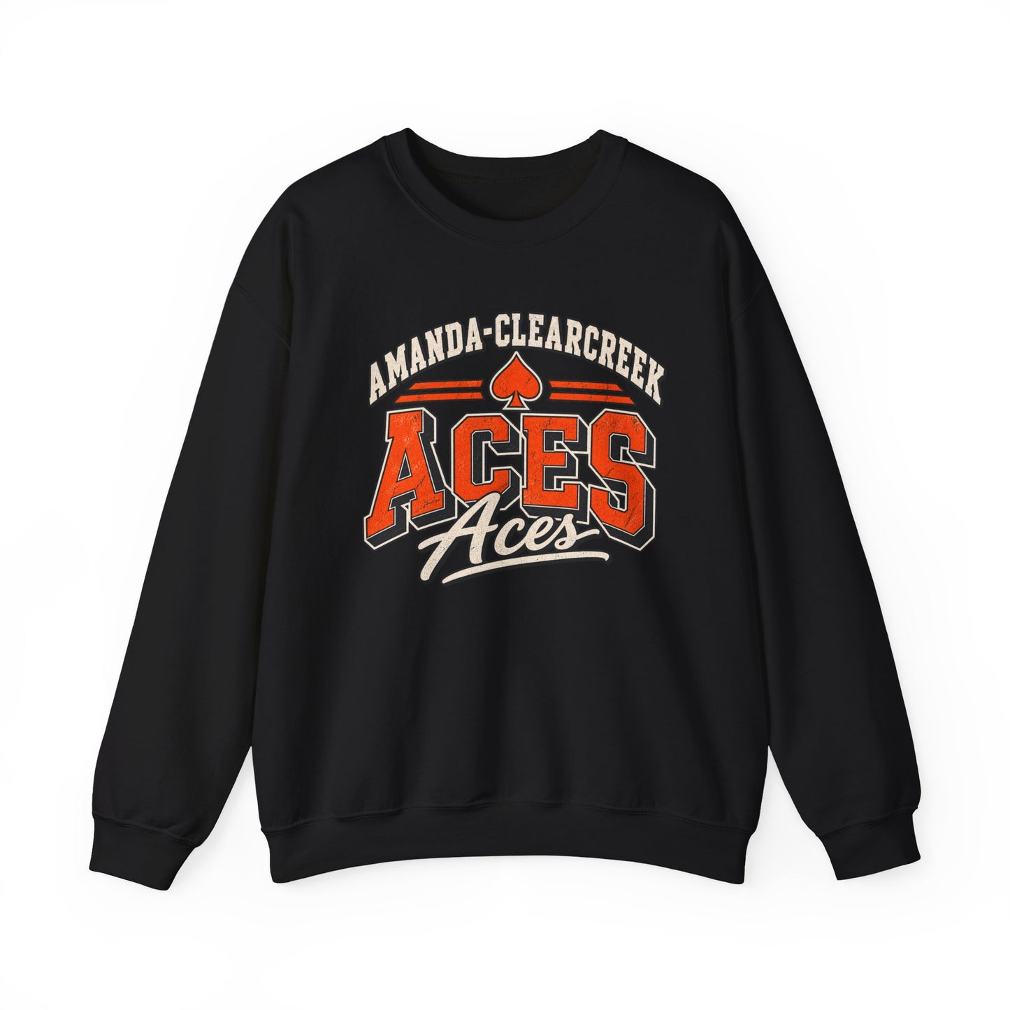 Amanda-Clearcreek Aces Vintage Crewneck Sweatshirt