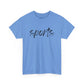 Sports- Black Text Tee