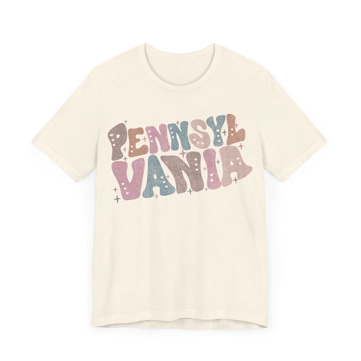 Pennsylvania State Tee Unisex Jersey Short Sleeve Tee