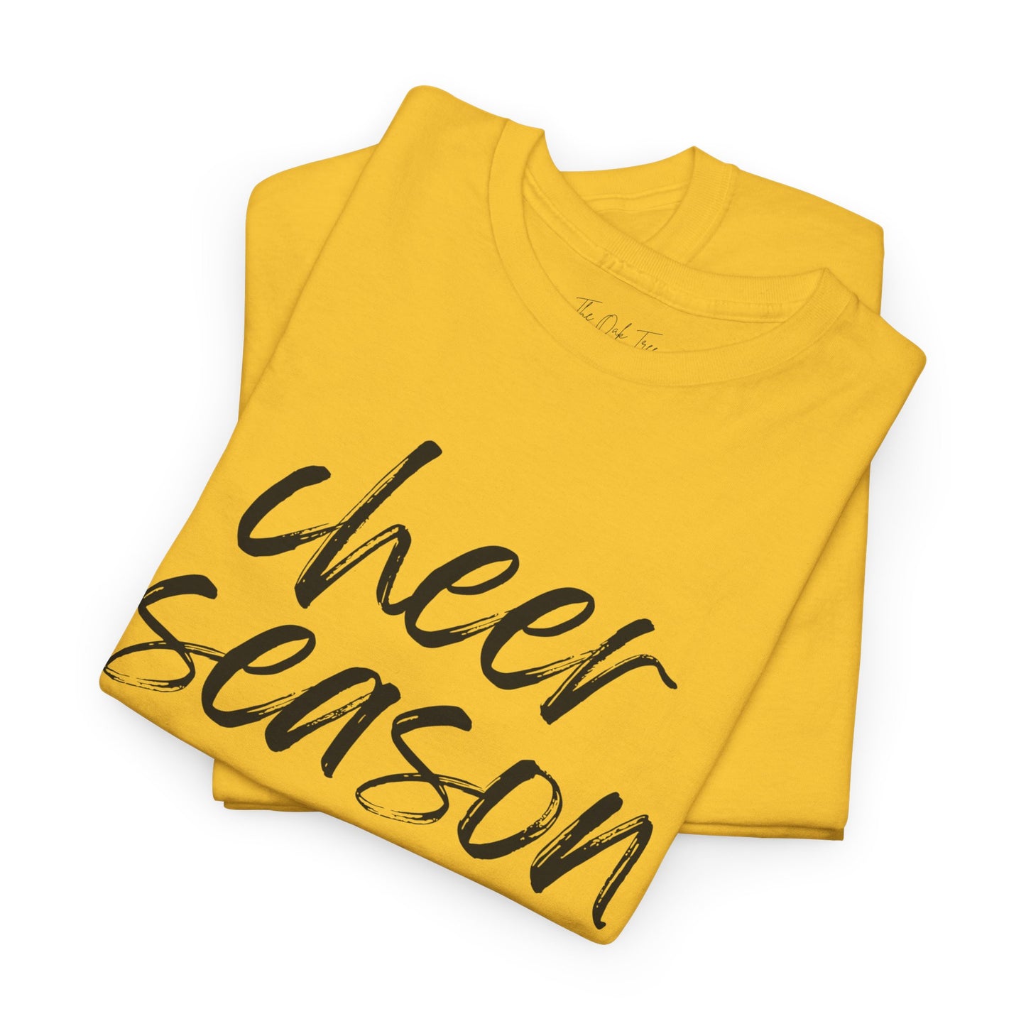 Cheer Season- Black Text Tee