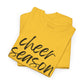 Cheer Season- Black Text Tee