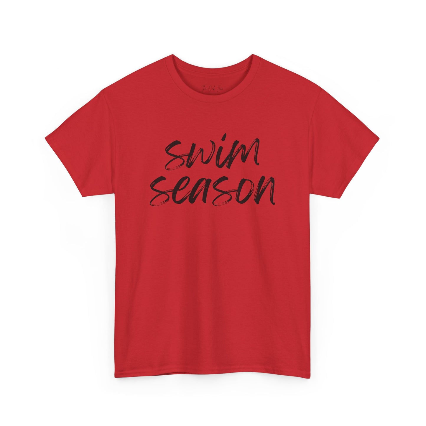 Swim Season- Black Text Tee
