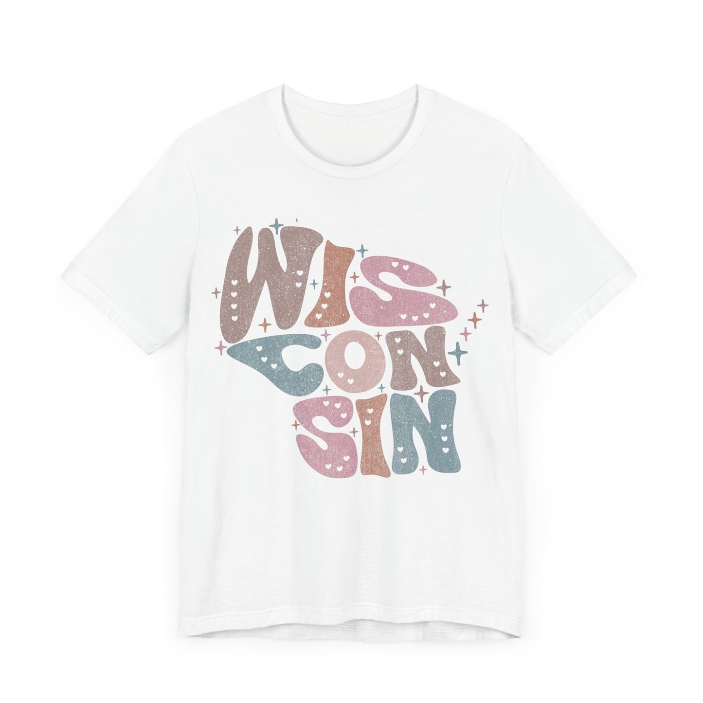 Wisconsin State Tee Unisex Jersey Short Sleeve Tee
