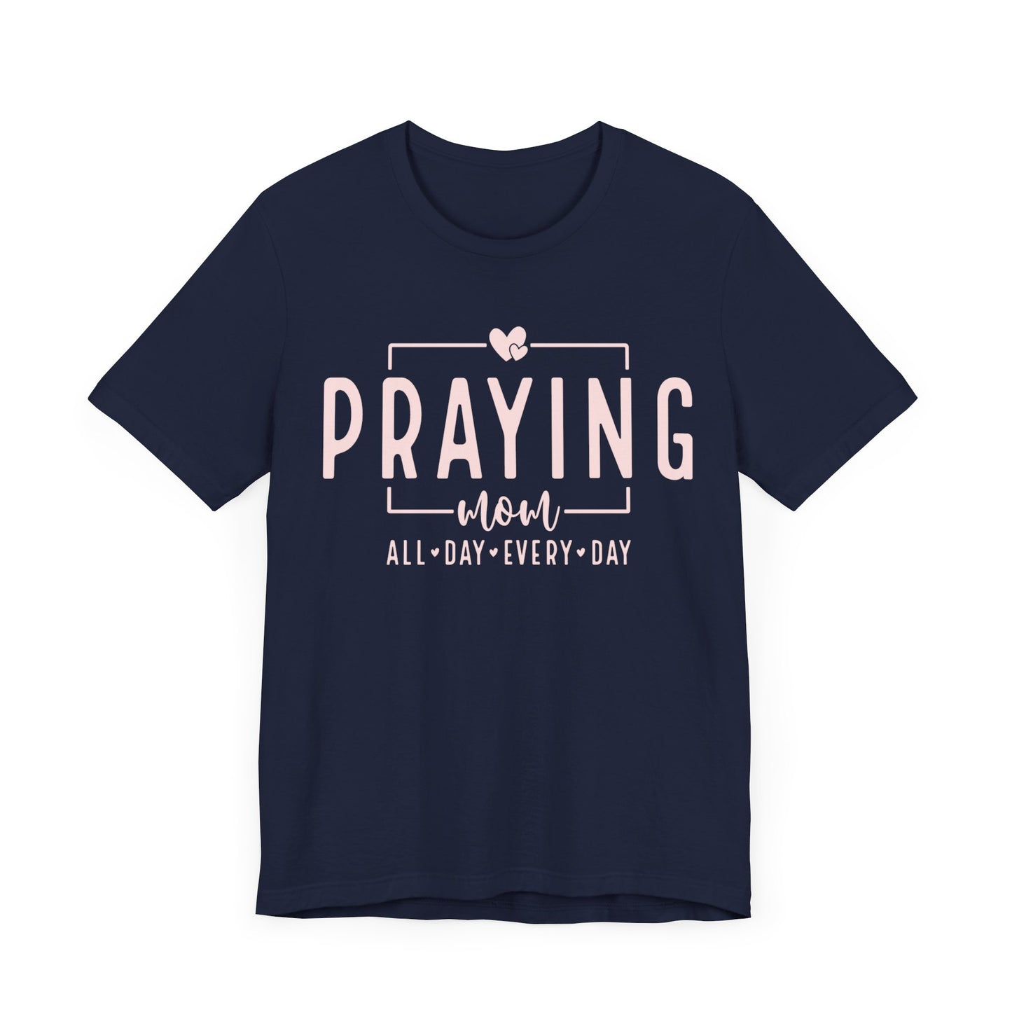 Praying Mom Unisex Jersey Short Sleeve Tee