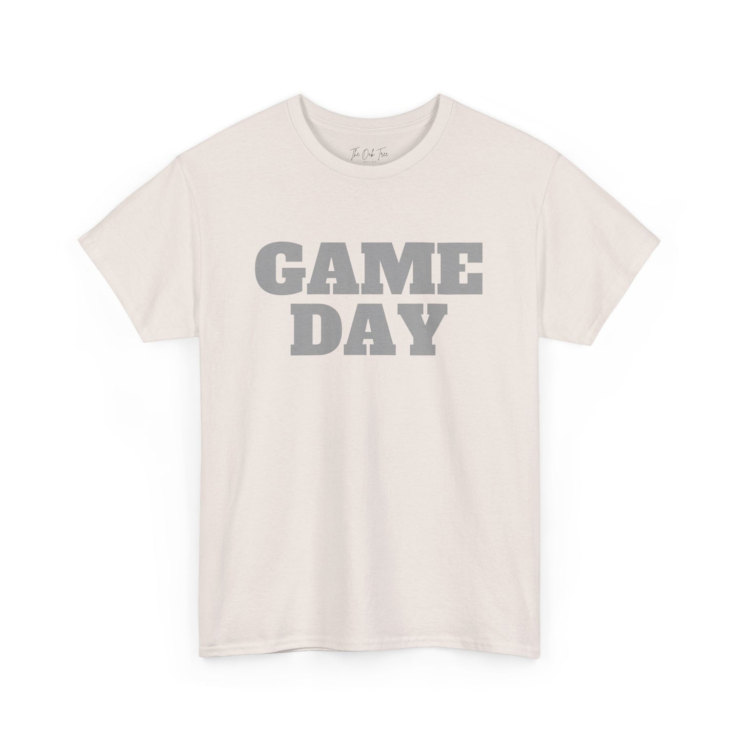 Game Day- Grey Text Tee