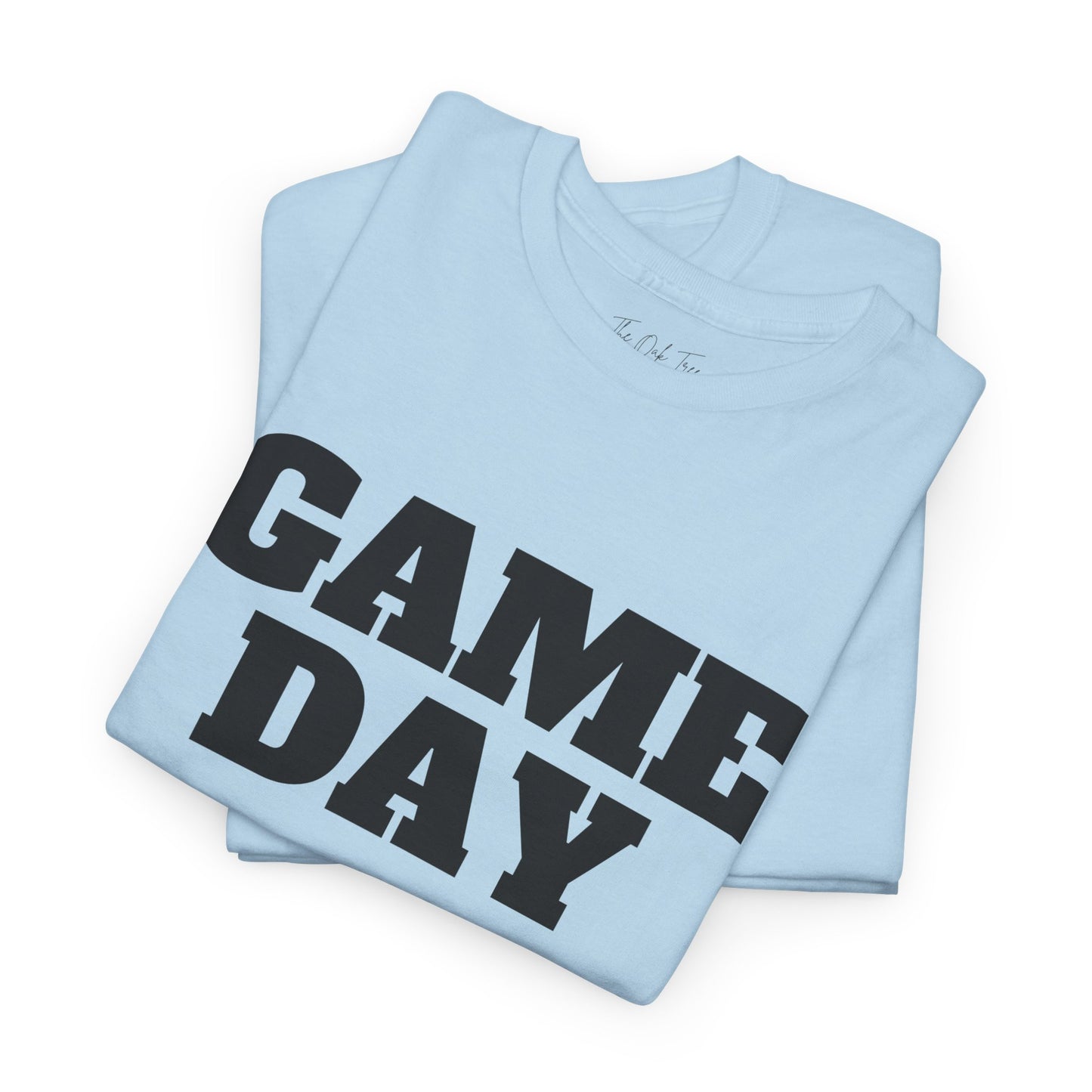 Game Day- Black Text Tee