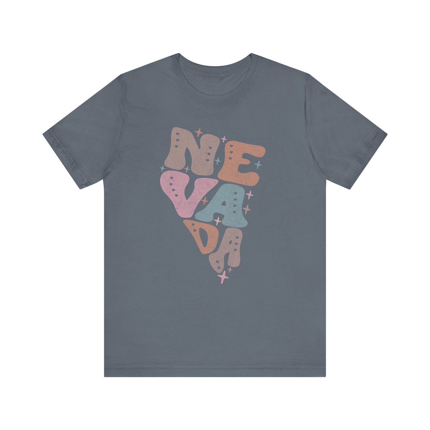 Nevada State Tee Unisex Jersey Short Sleeve Tee