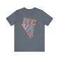 Nevada State Tee Unisex Jersey Short Sleeve Tee