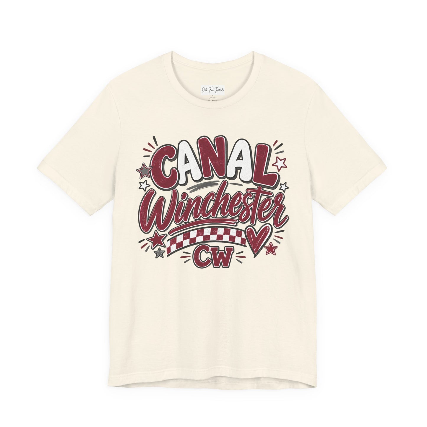 Canal Winchester Graphic Tee — Retro Town Pride CW T‑Shirt