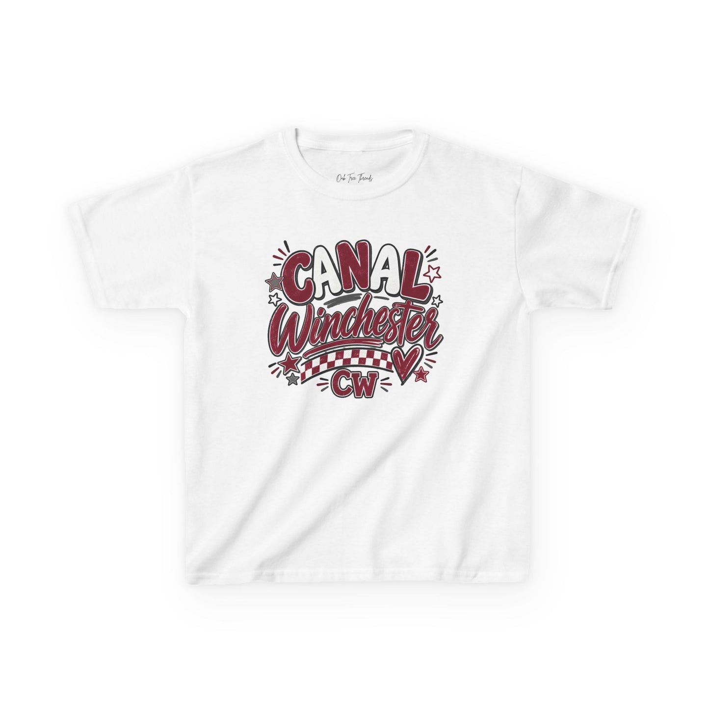 Kids Tee — Canal Winchester Graphic Tee — Retro Town Pride CW T‑Shirt