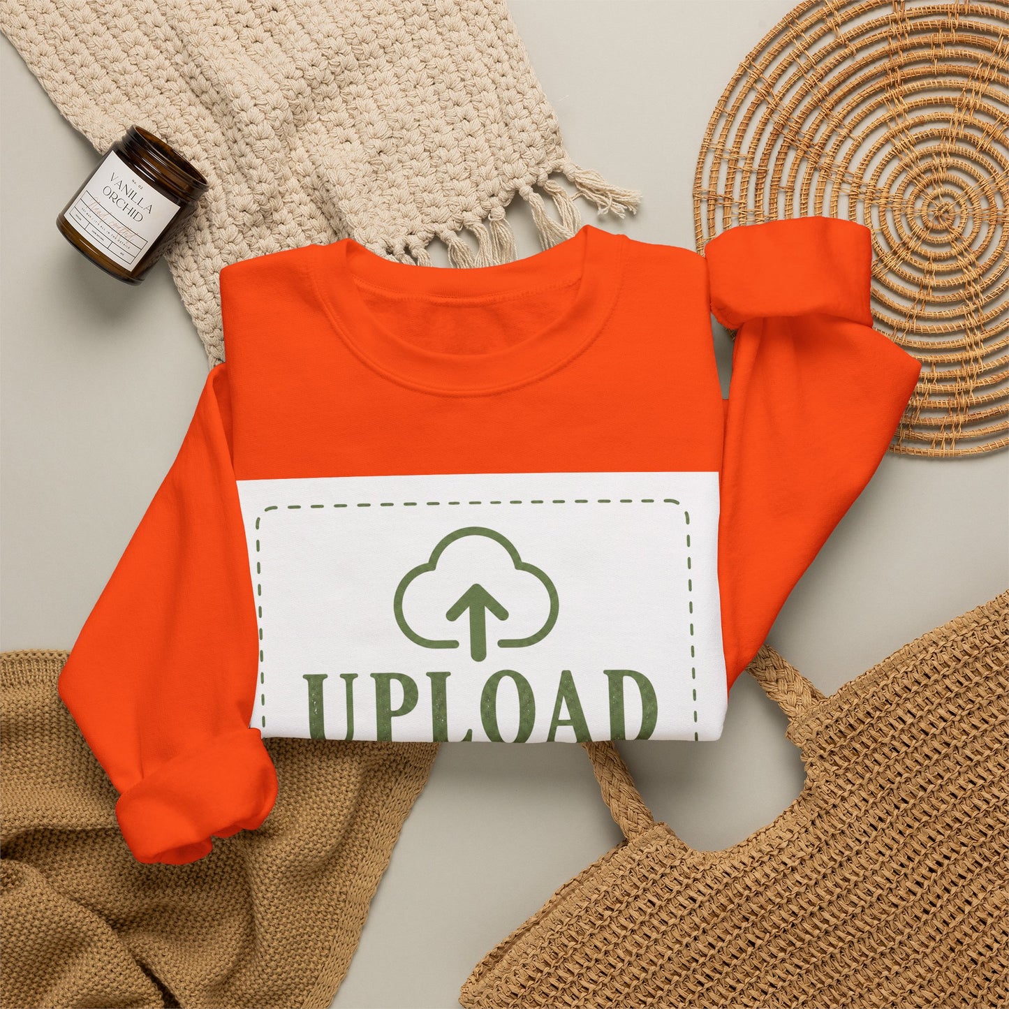 Custom Sweatshirt – Upload Your Own Design
