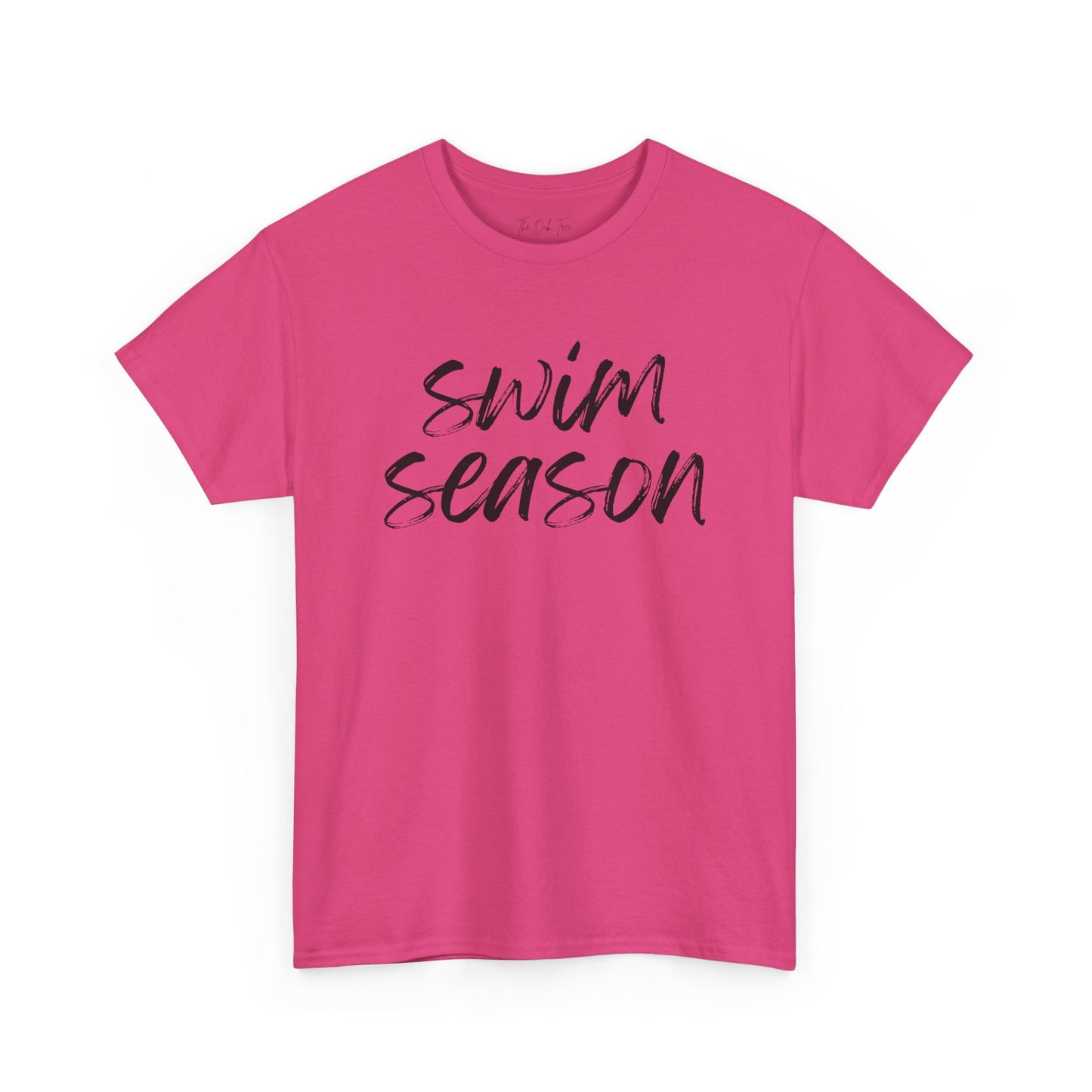 Swim Season- Black Text Tee