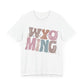 Wyoming State Tee Unisex Jersey Short Sleeve Tee