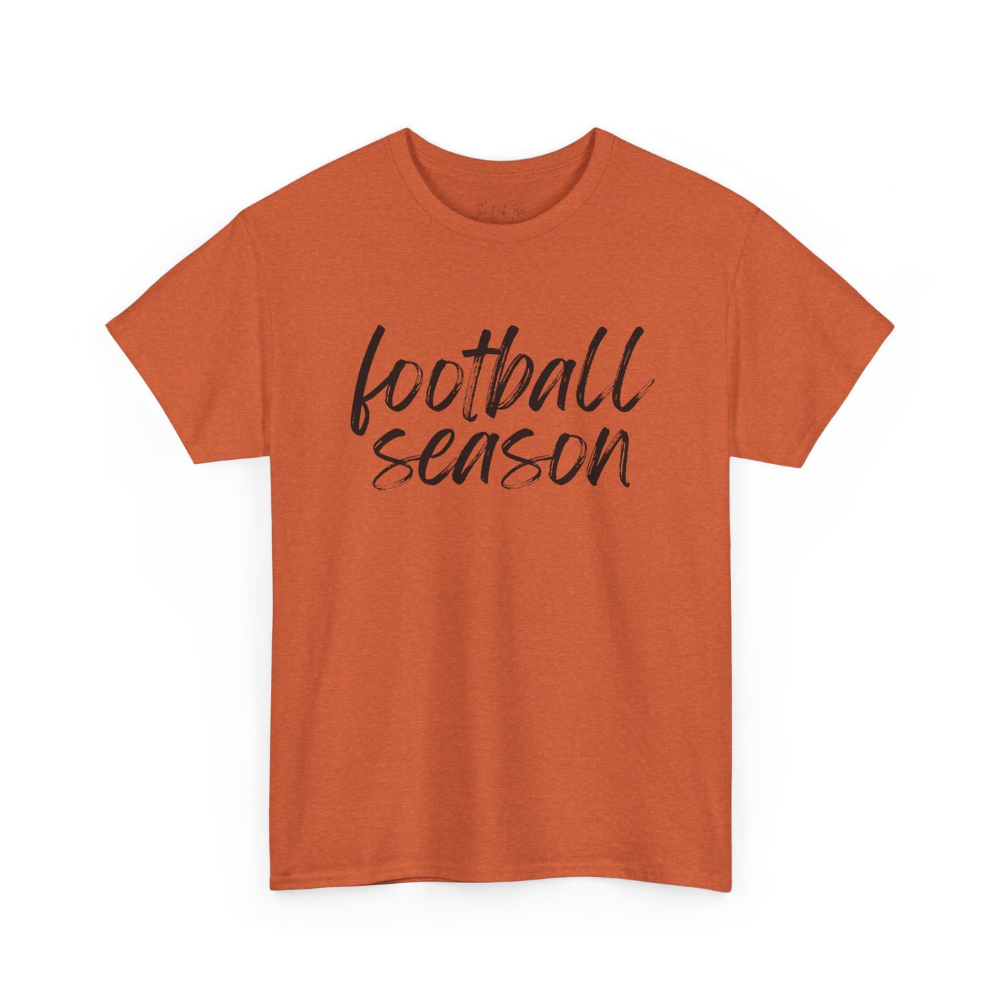 Football Season- Black Text Tee