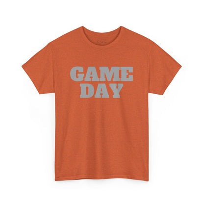 Game Day- Grey Text Tee