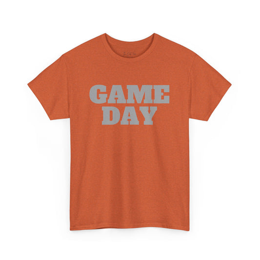 Game Day- Grey Text Tee