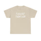 Soccer Season- White Text Tee