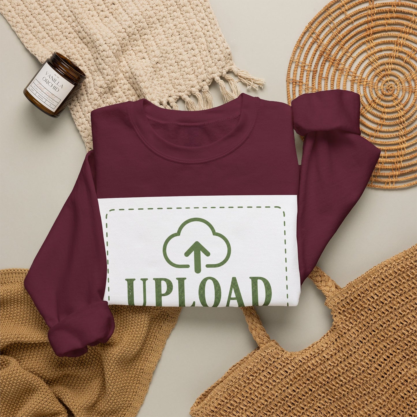 Custom Sweatshirt – Upload Your Own Design