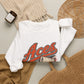 Amanda-Clearcreek Aces Vintage Card Crewneck Sweatshirt