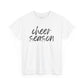 Cheer Season- Black Text Tee