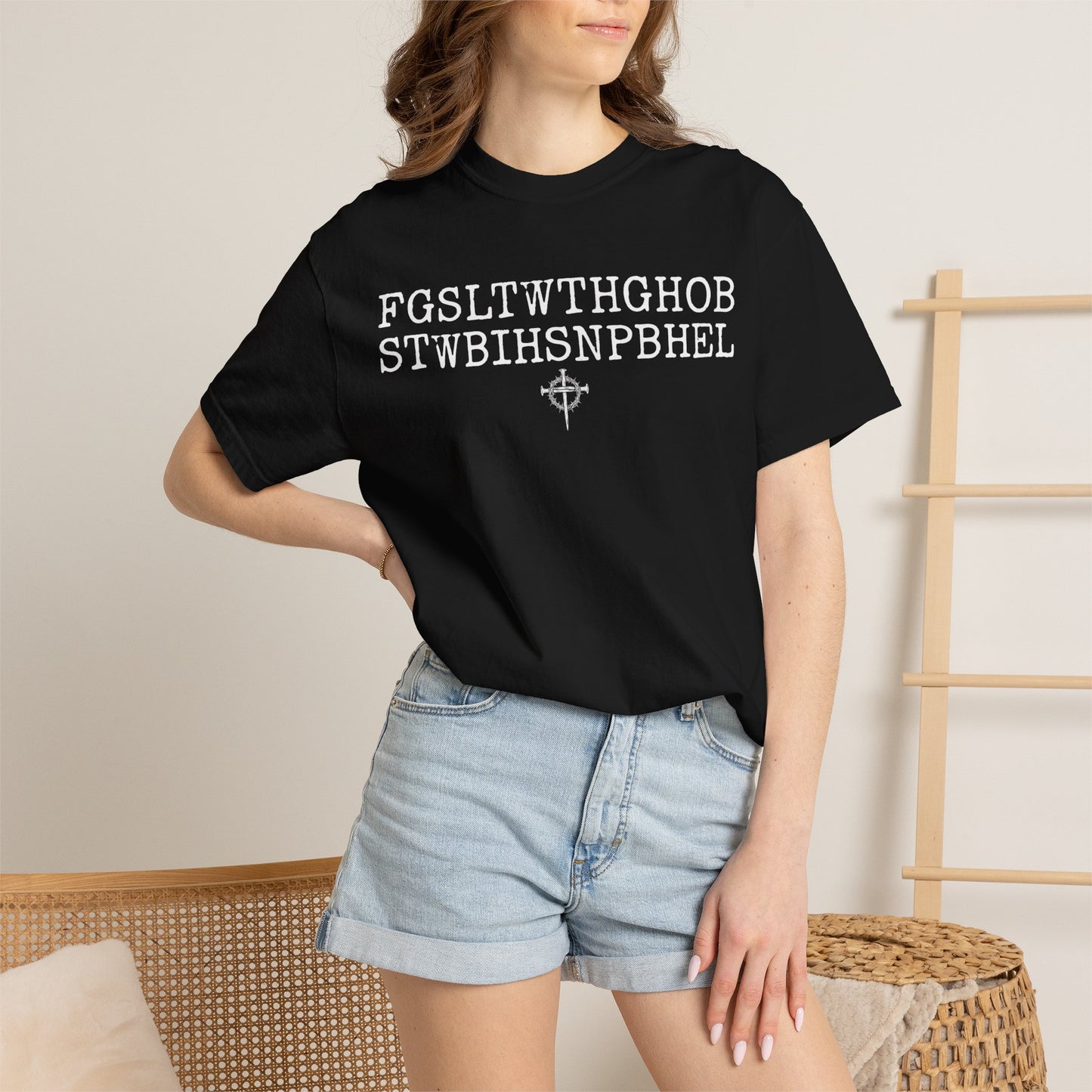 John 3:16 Abbreviated Faith Graphic Tee | Christian T-Shirt
