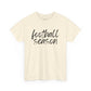 Football Season- Black Text Tee