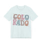 Colorado State Tee Unisex Jersey Short Sleeve Tee