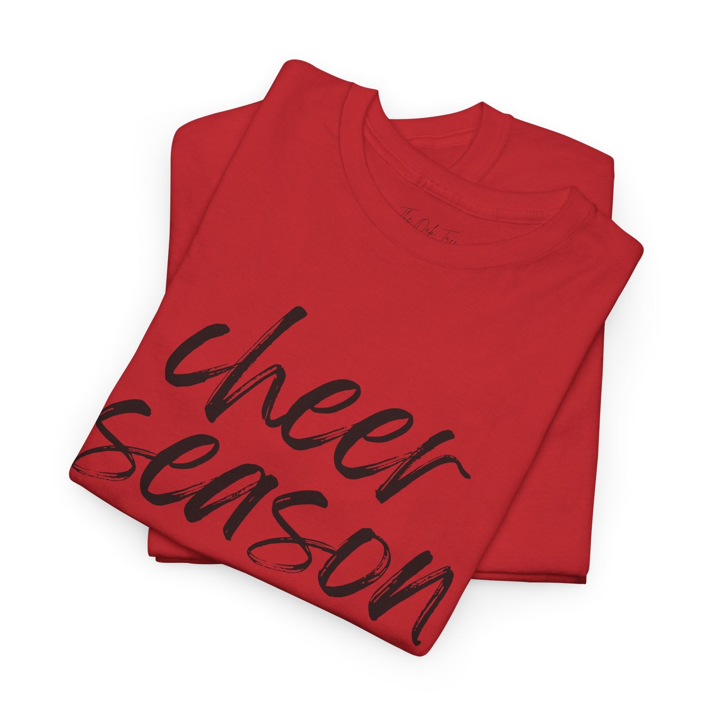 Cheer Season- Black Text Tee
