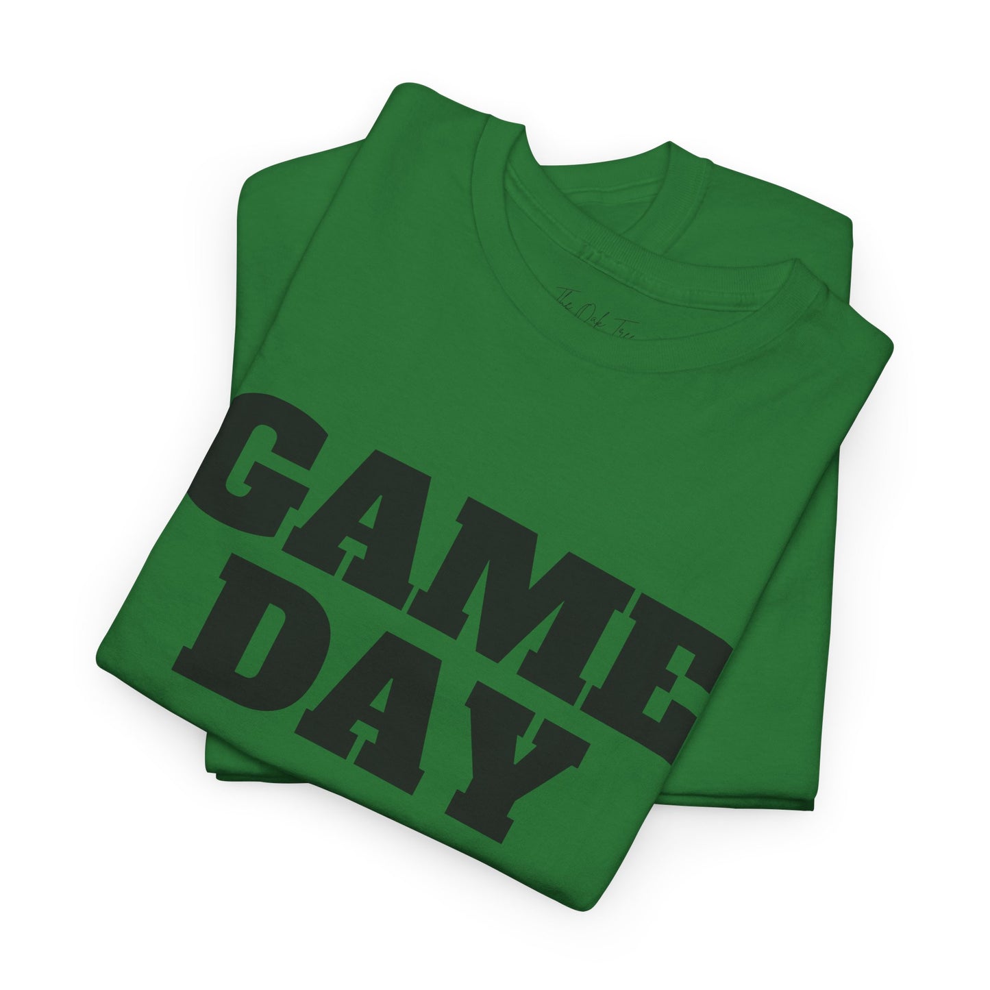 Game Day- Black Text Tee