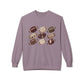 Vintage Pattern Football Crewneck Sweatshirt