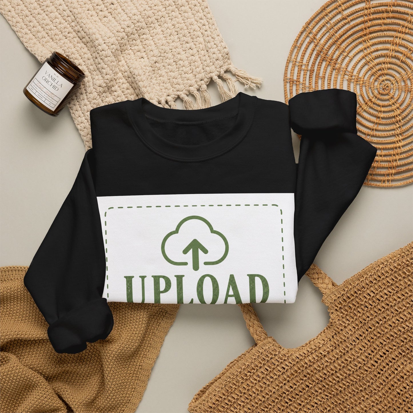 Custom Sweatshirt – Upload Your Own Design
