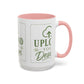 Custom Accent Coffee Mug – Custom Upload Design Ceramic Mug (11oz & 15oz)