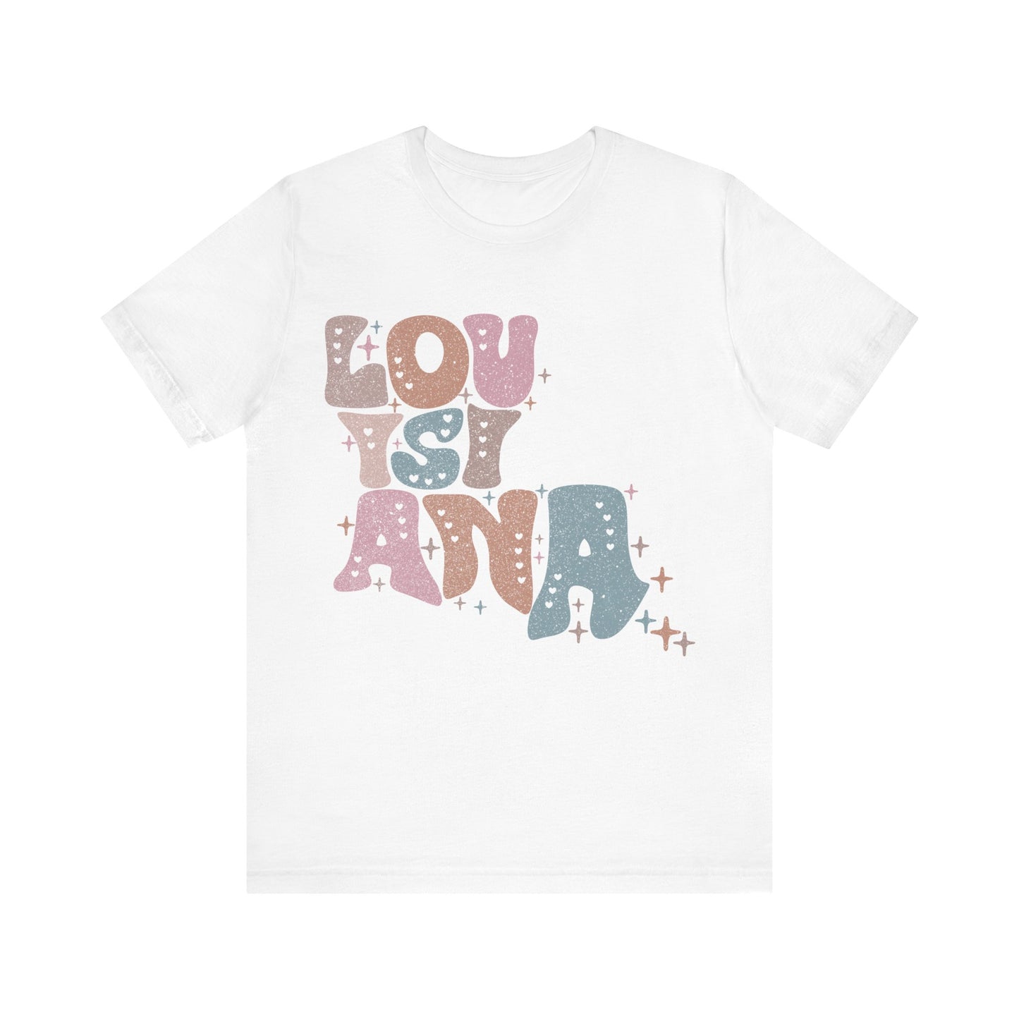 Louisiana State Tee Unisex Jersey Short Sleeve Tee