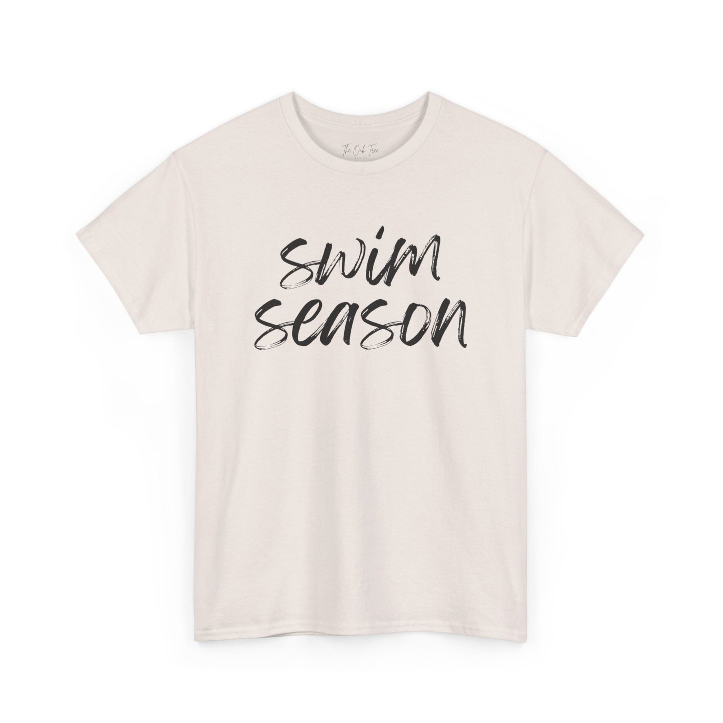 Swim Season- Black Text Tee
