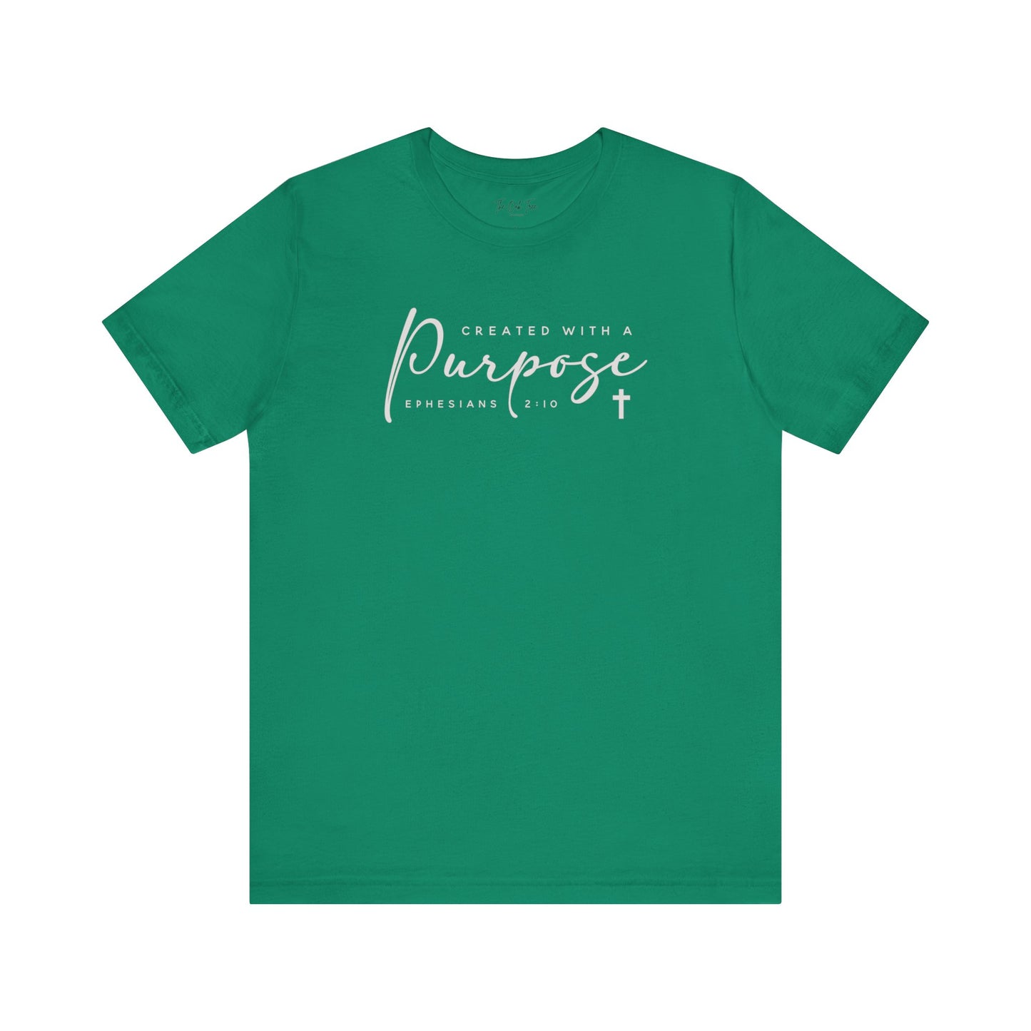 Created With a Purpose Unisex Jersey Short Sleeve Tee