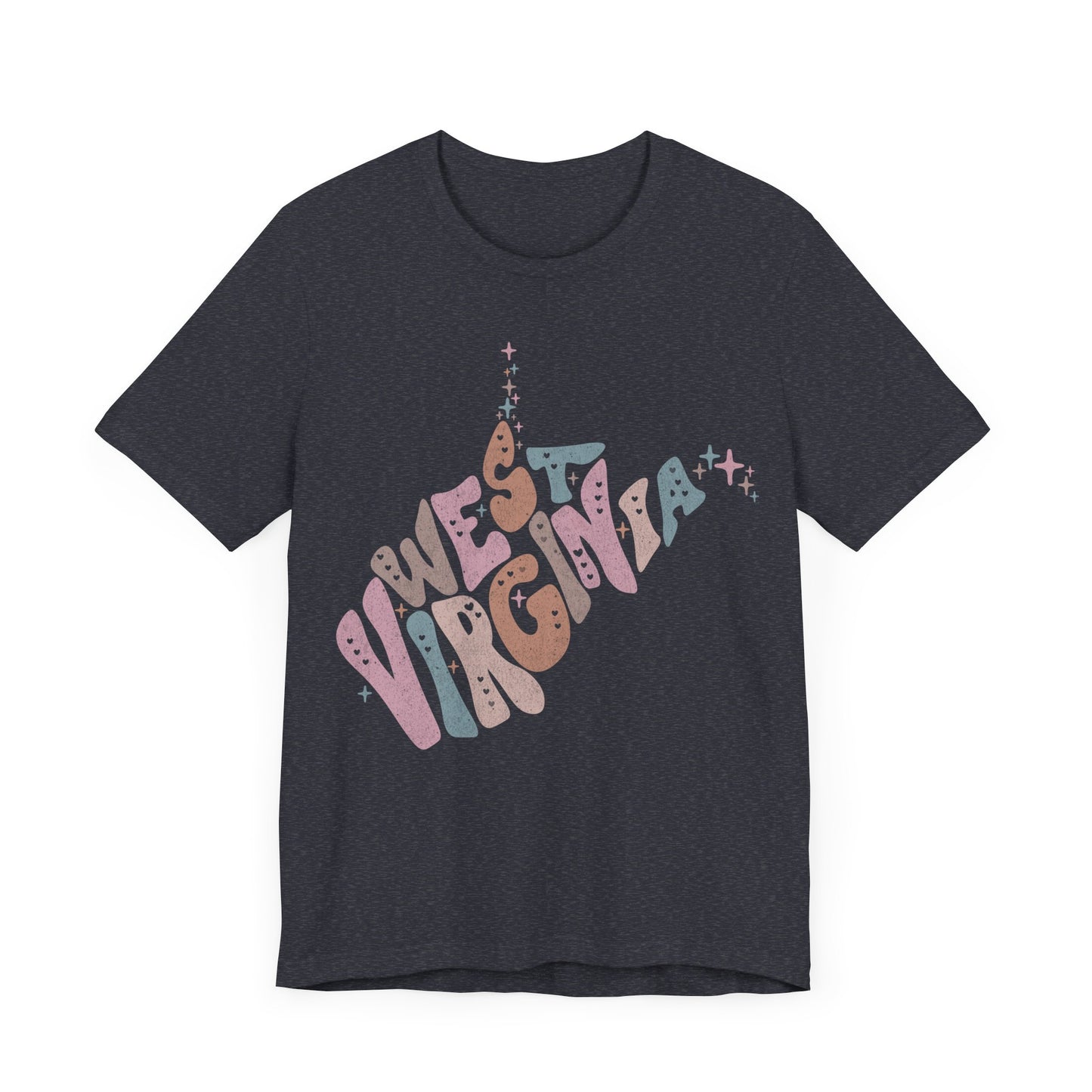 West Virginia State Tee Unisex Jersey Short Sleeve Tee