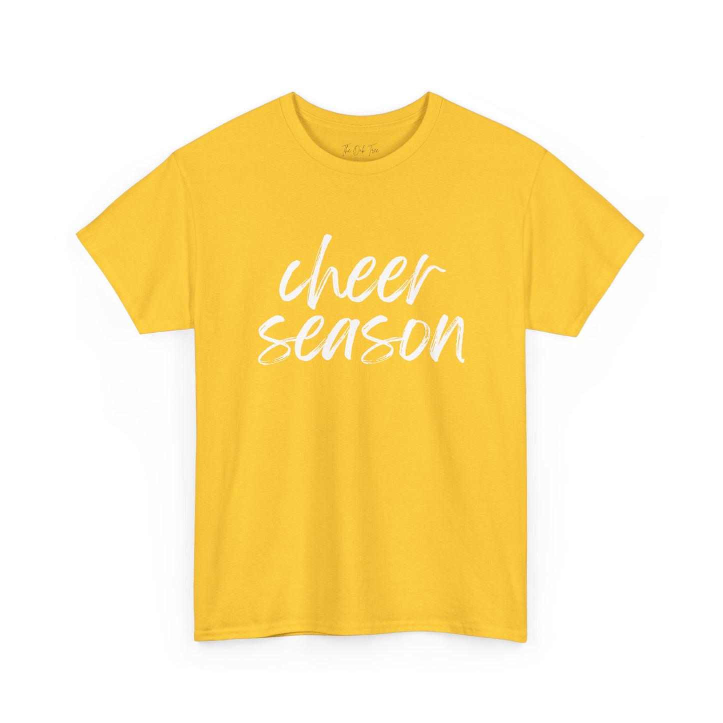Cheer Season- White Text Tee