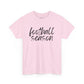 Football Season- Black Text Tee