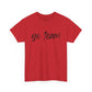 Go Team- Black Text Tee