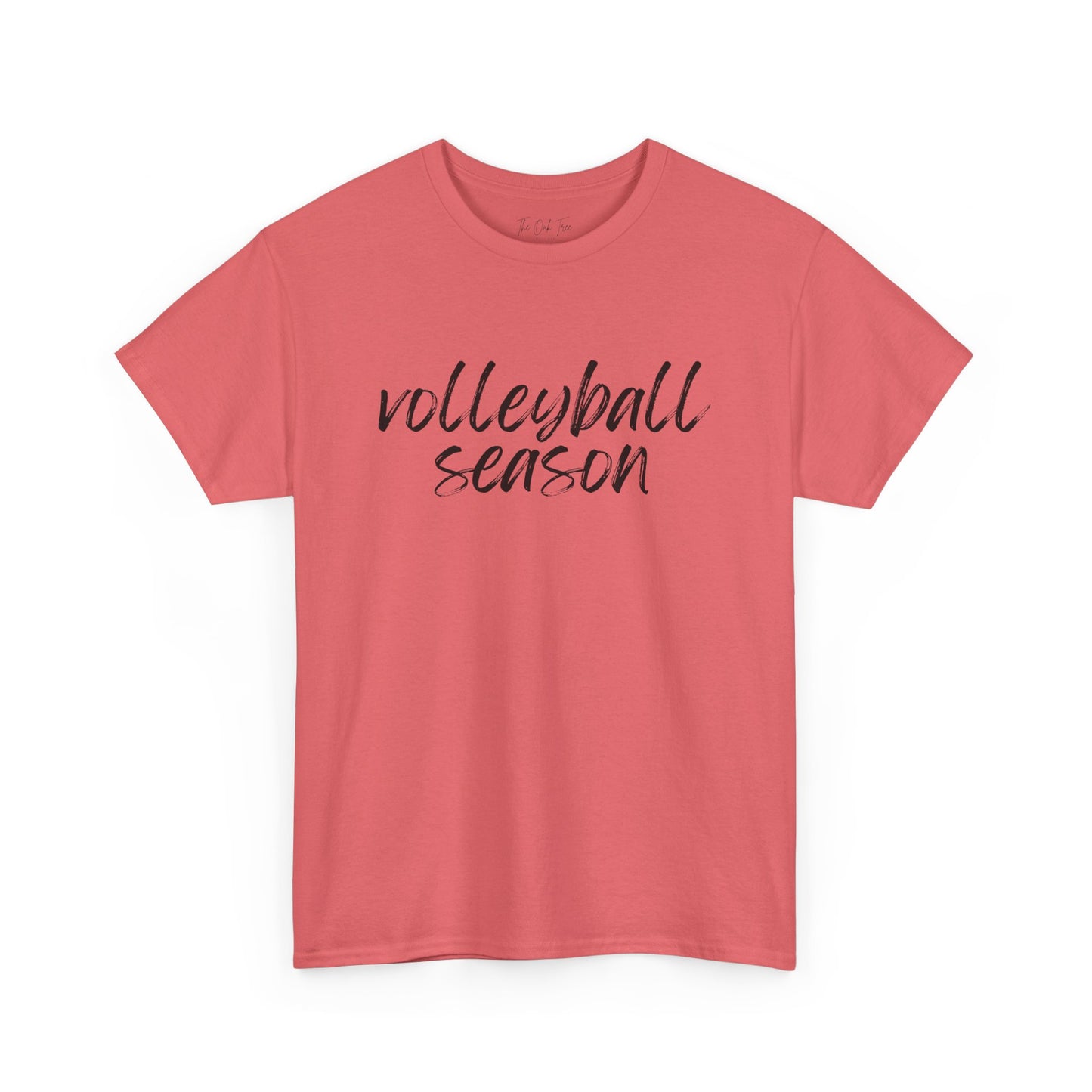 Volleyball Season- Black Text Tee