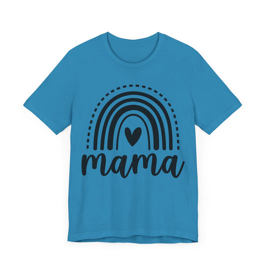 Mama Rainbow Unisex Jersey Short Sleeve Tee