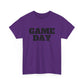 Game Day- Black Text Tee