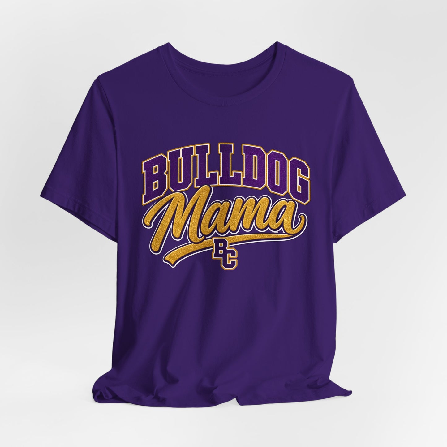 Bulldog Mama T-Shirt — Proud Team Mom Graphic Tee