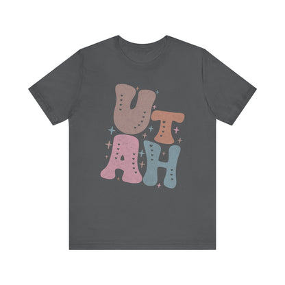 Utah State Tee Unisex Jersey Short Sleeve Tee