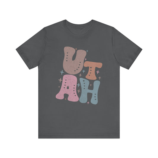 Utah State Tee Unisex Jersey Short Sleeve Tee