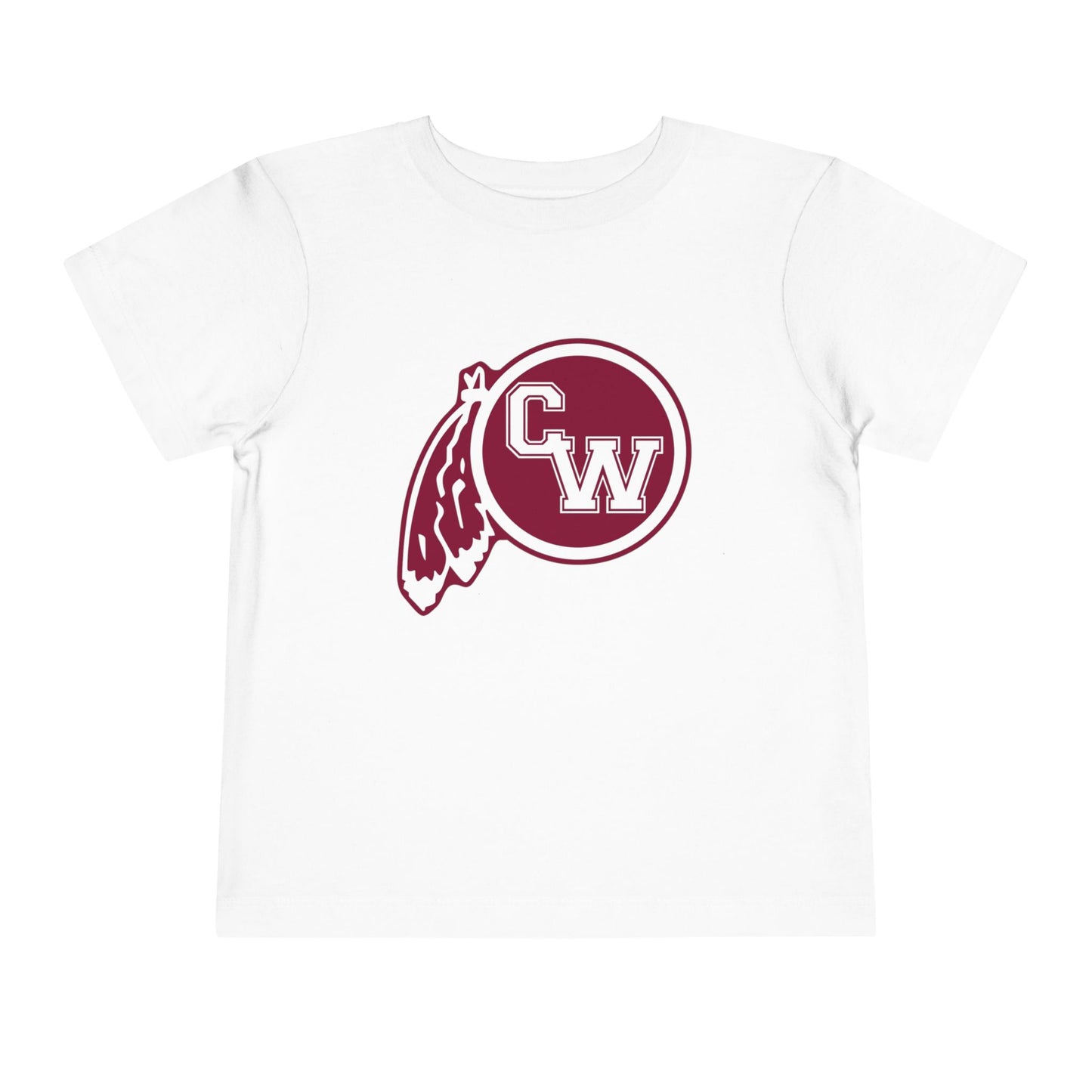 CW Athletic Logo Toddler Tee — Kids School Spirit Shirt
