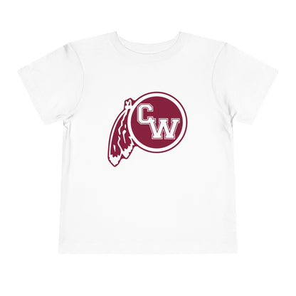 CW Athletic Logo Toddler Tee — Kids School Spirit Shirt