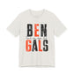 Cincinnati Game Day Football Bella+Canvas Tee